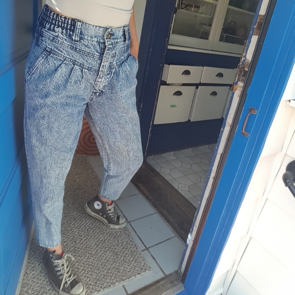 DONATED Vintage London Fog acid wash jeans